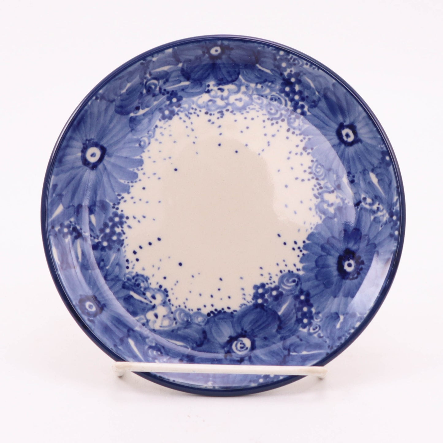 6.5" Plate. Pattern: Sapphire Splendor