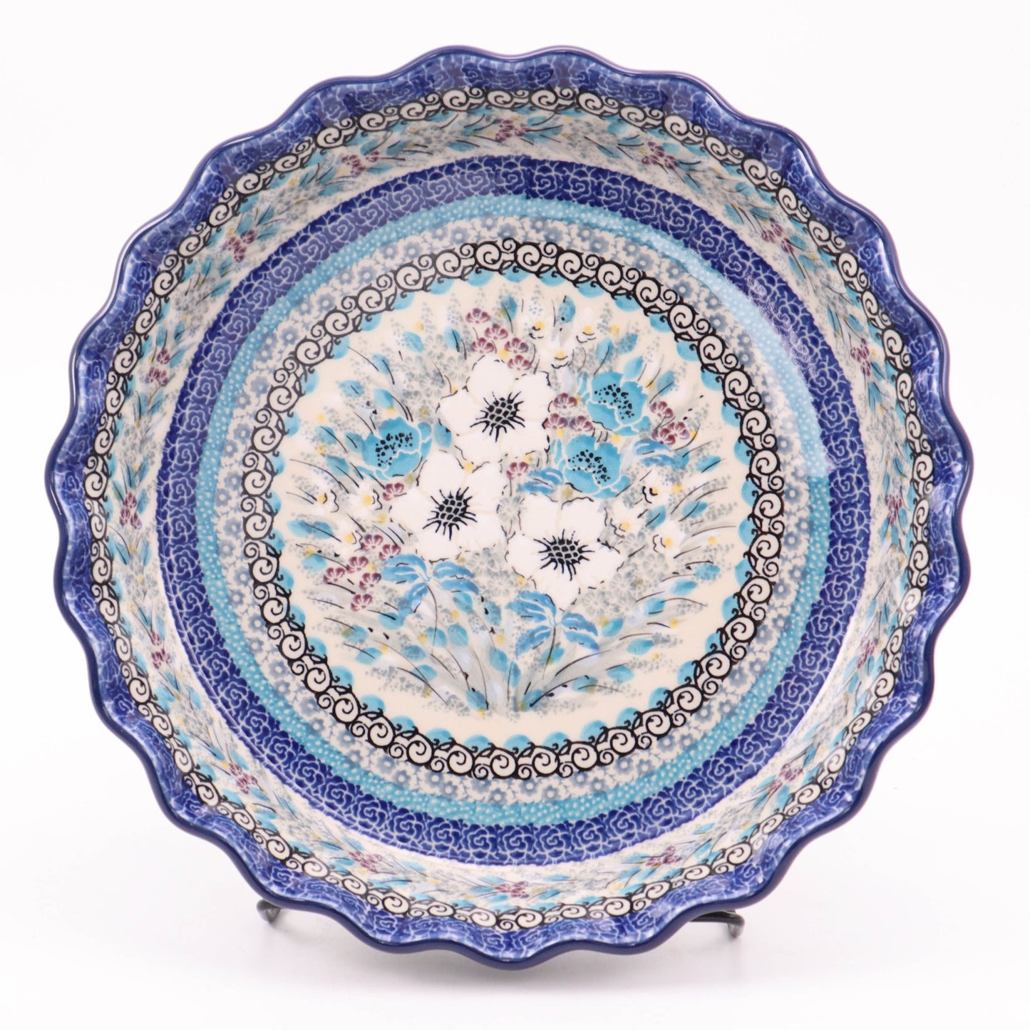 10" Pie Baker. Pattern: Serenity