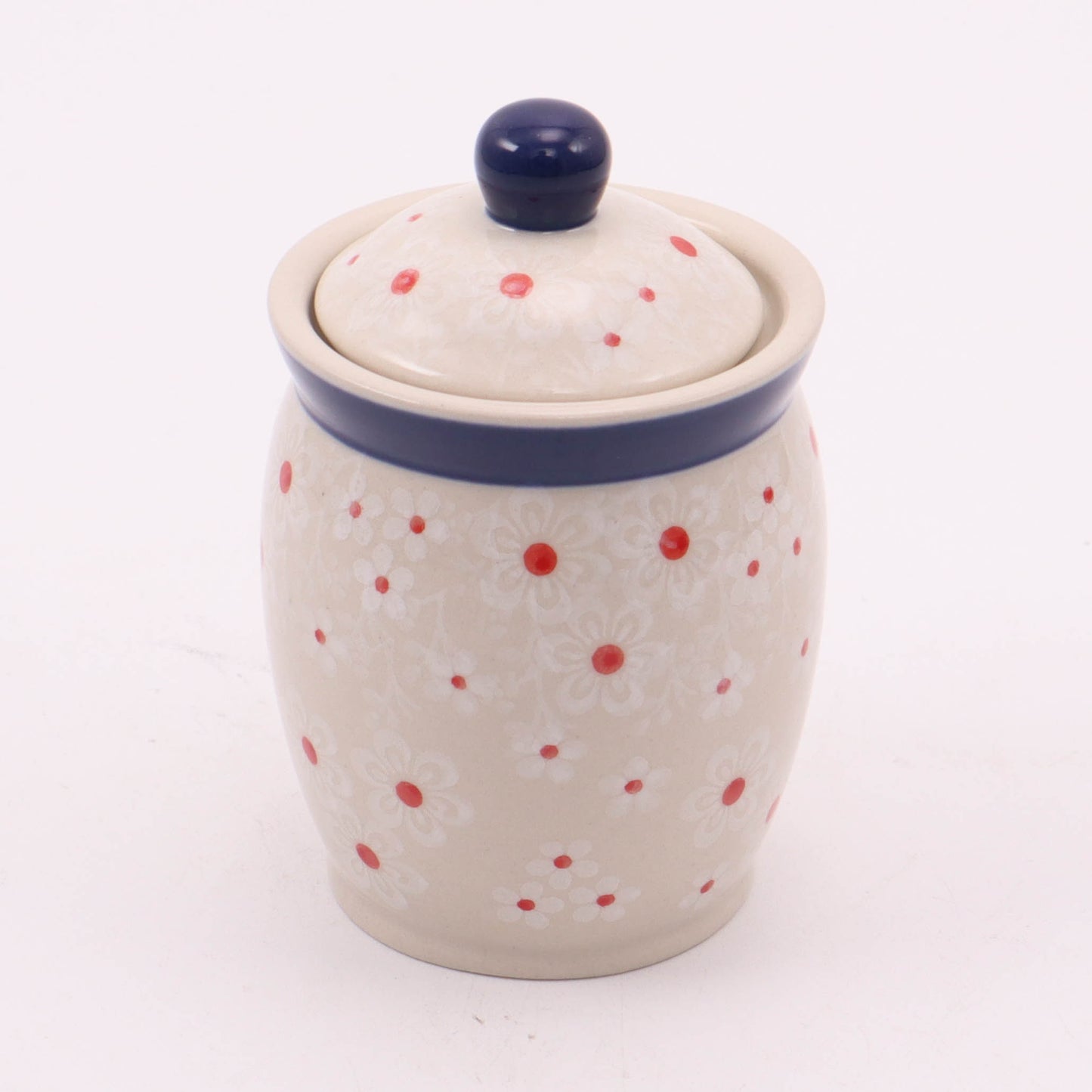 3" Mini Canister. Pattern: Sugar and Spice