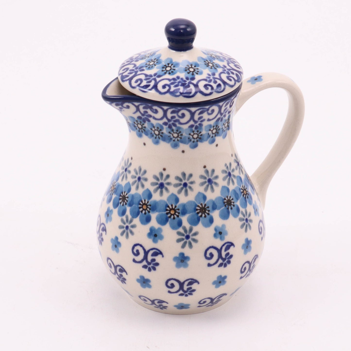 6oz Oil Jug. Pattern: Country Charm