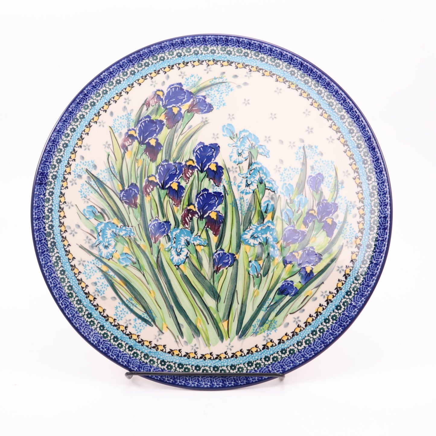 13" Pizza Plate. Pattern: Iris Royale