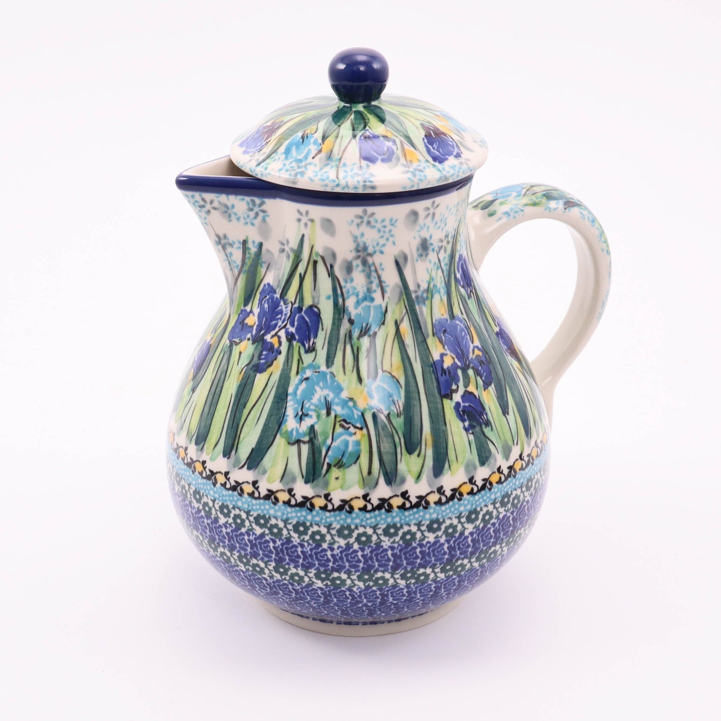 1L Coffee Pot. Pattern: Iris Royale