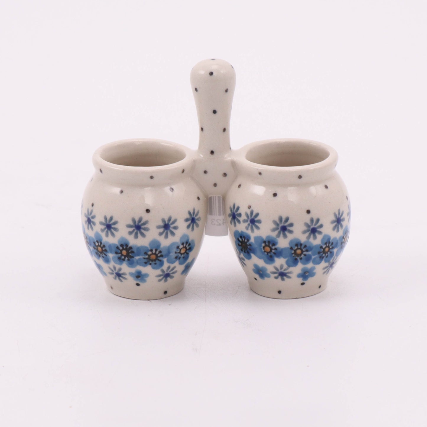 3"x3.5" Toothpick Holder. Pattern: Country Charm