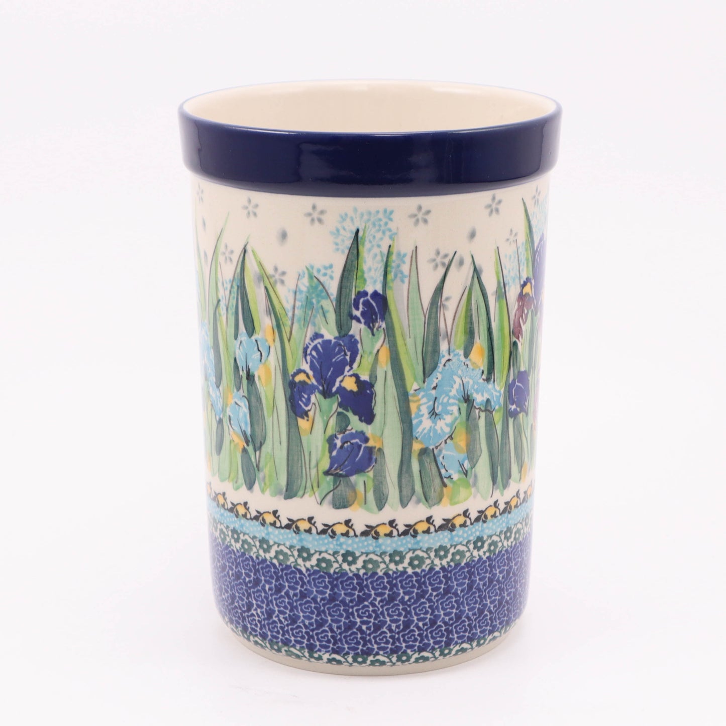 5.5"x8" Wine Cooler. Pattern: Iris Royale