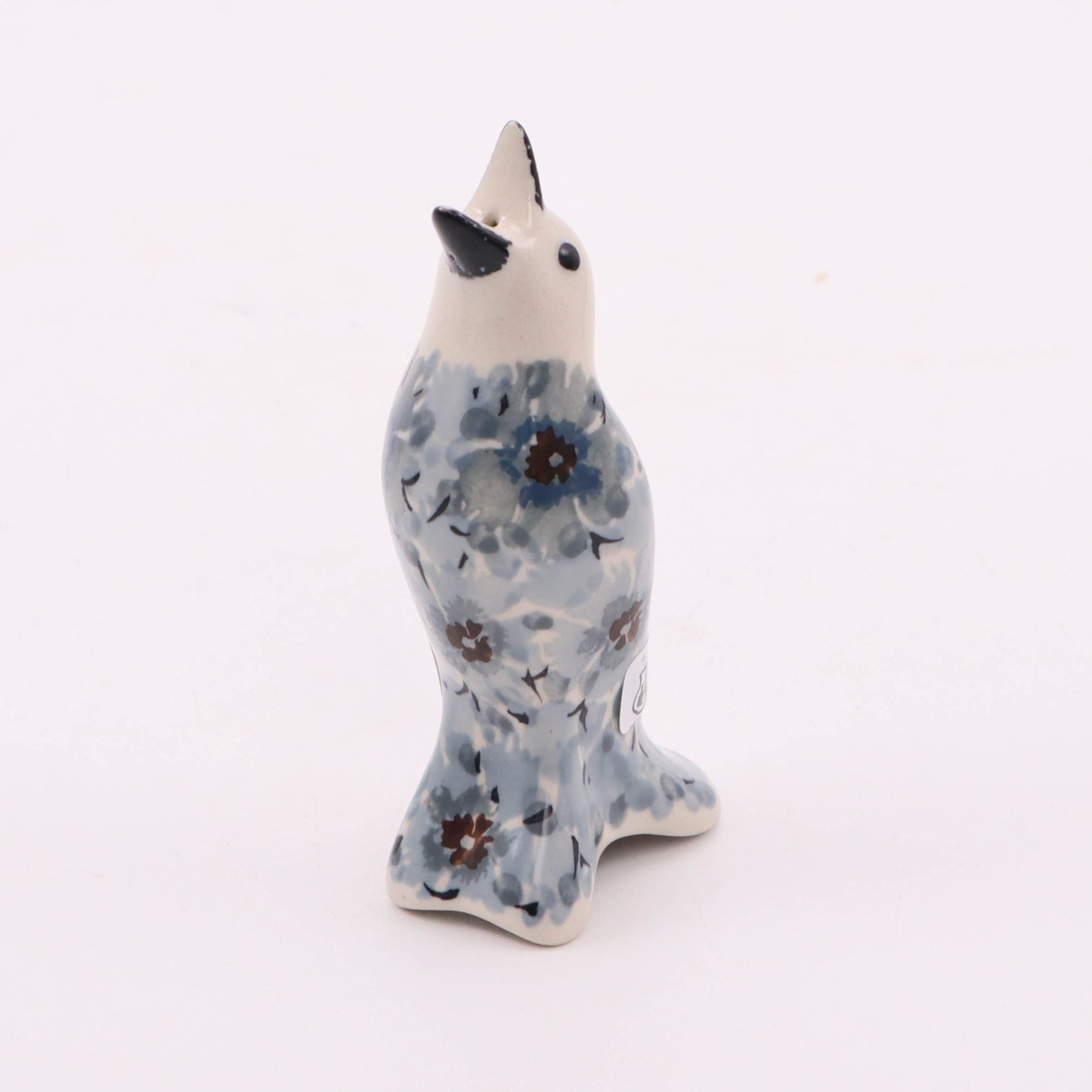 4" Pie Bird. Pattern: Midnight Chicory