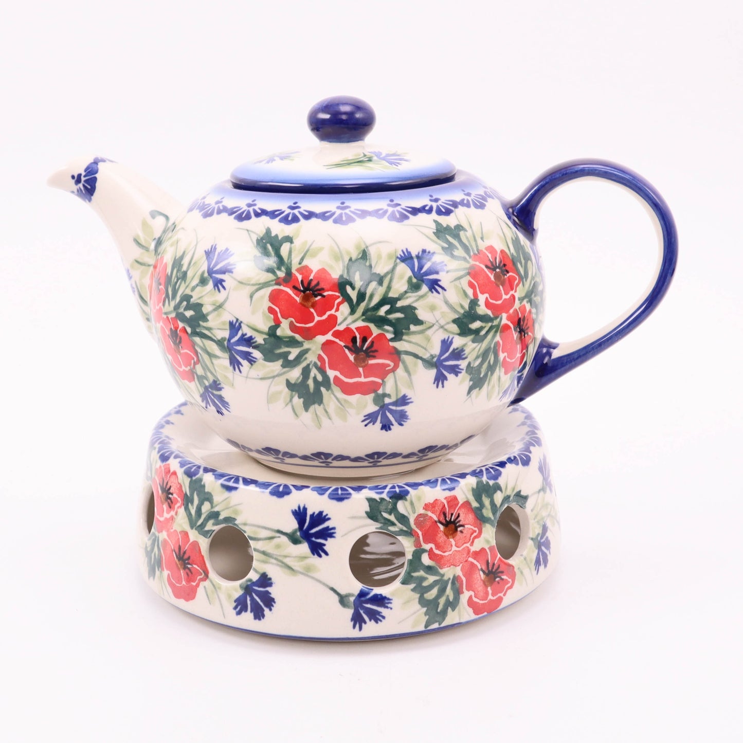 1L Jumbo Teapot. Pattern: Charming Chicory