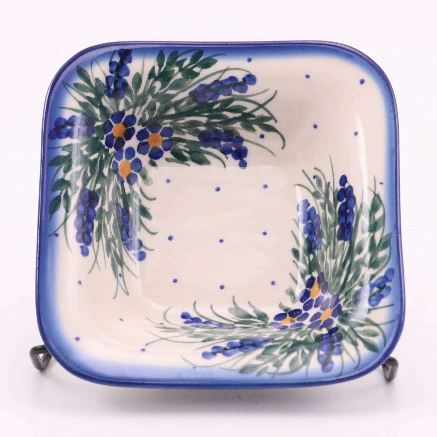 6" Square Bowl. Pattern: Chelsea