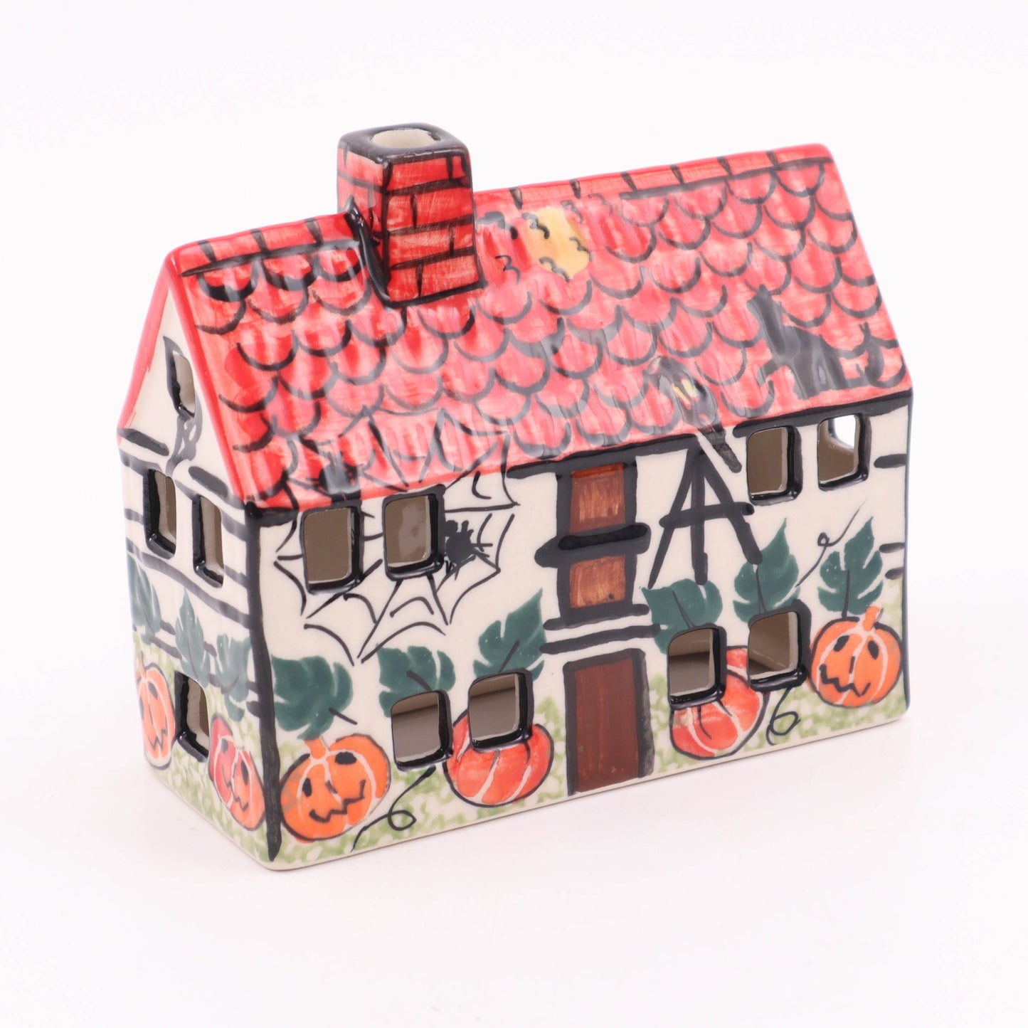 4.5" House Figurine. Pattern: G