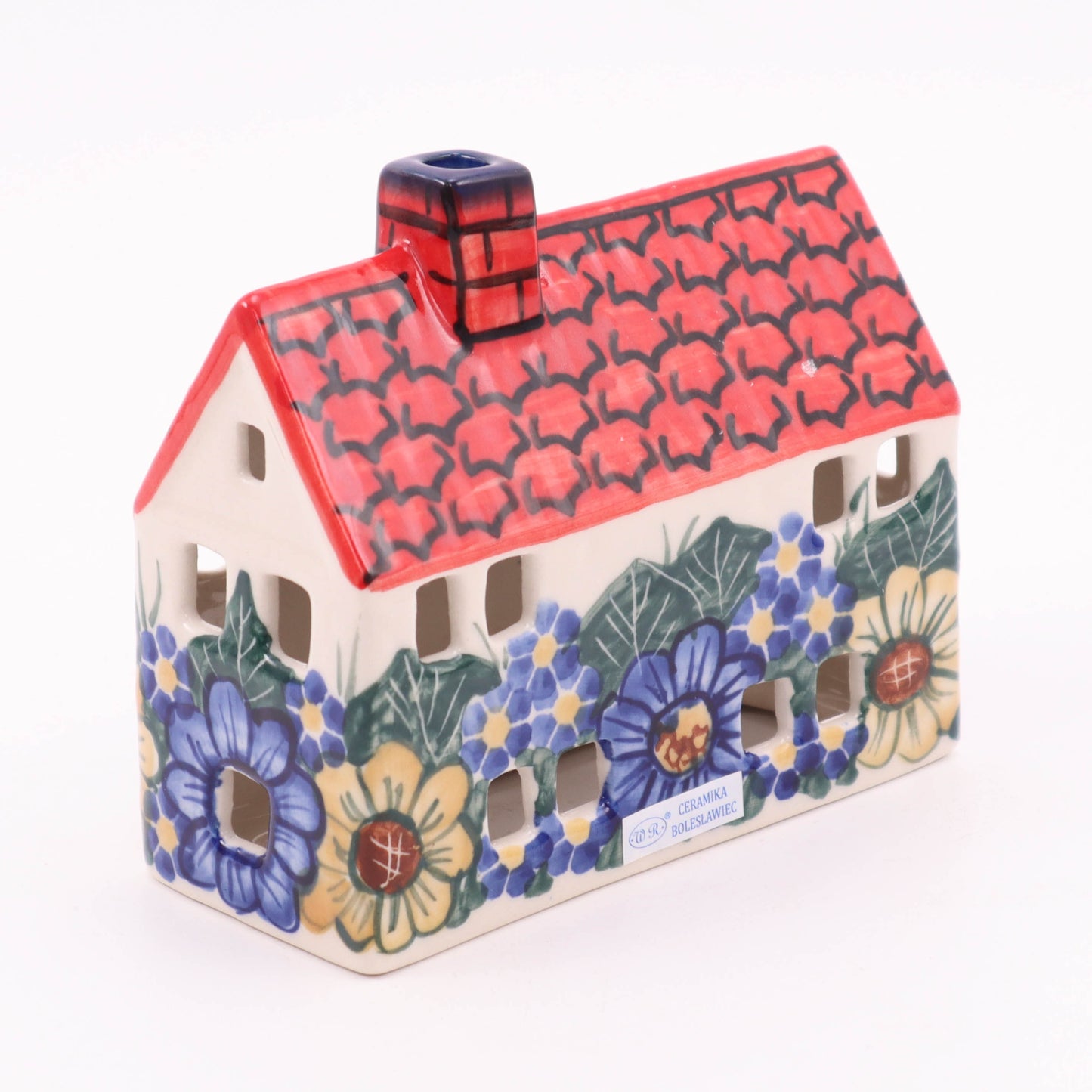 4.5" House Figurine. Pattern: A