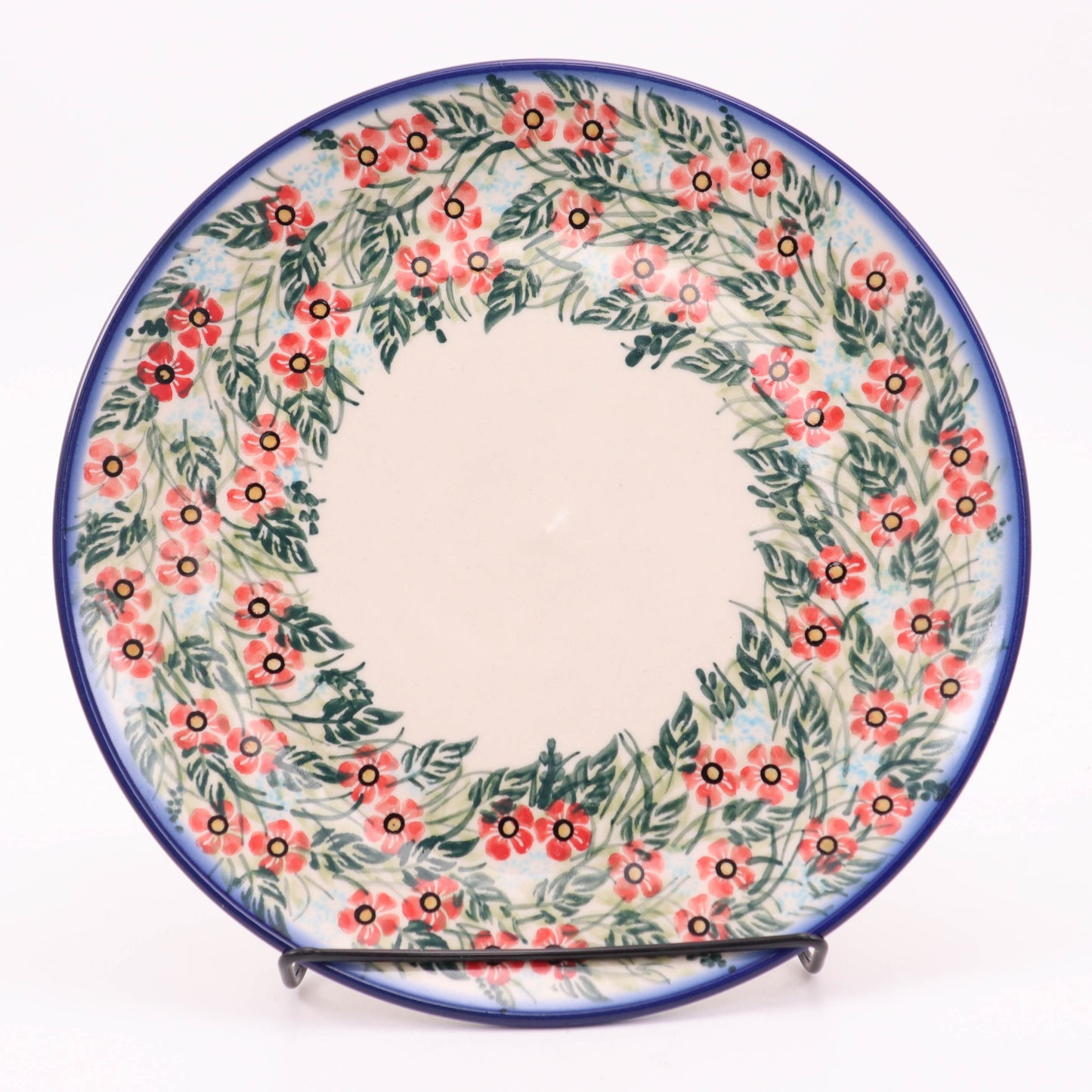10" Dinner Plate. Pattern: Merry Wreath