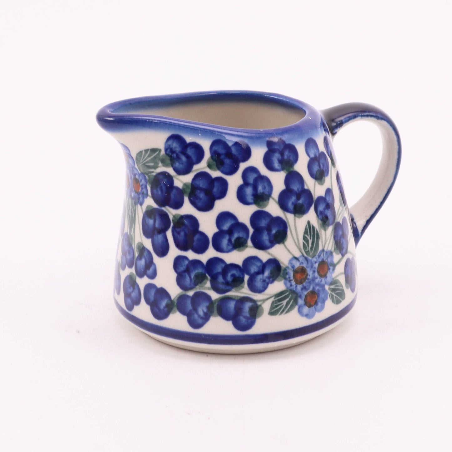8oz Creamer. Pattern: Berry Buds