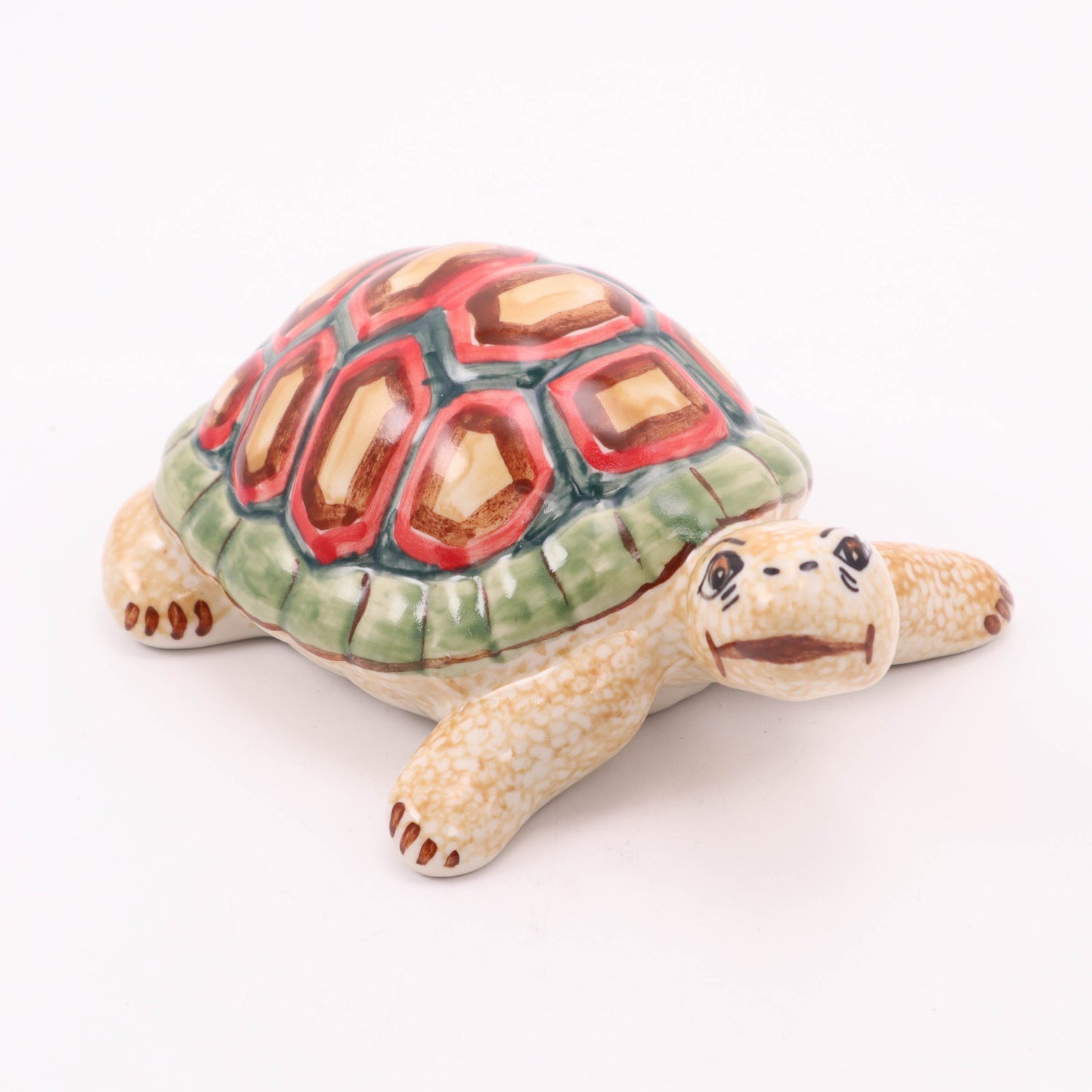 6"x5"x3" Turtle Figurine. Pattern: A