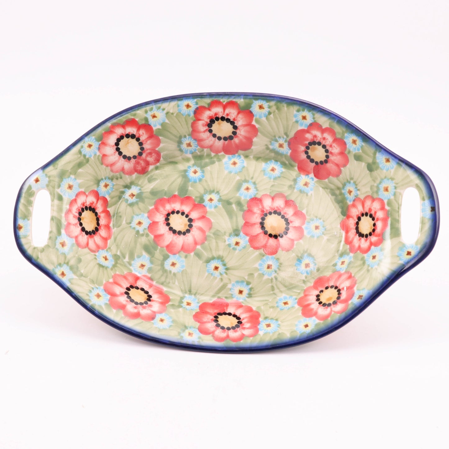 7"x11" Oval Serving Dish. Pattern: Tuscany