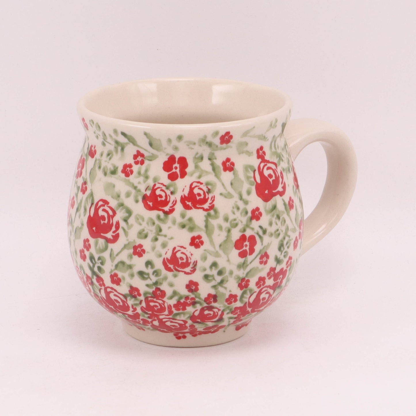 16oz Belly Mug. Pattern: Country Road