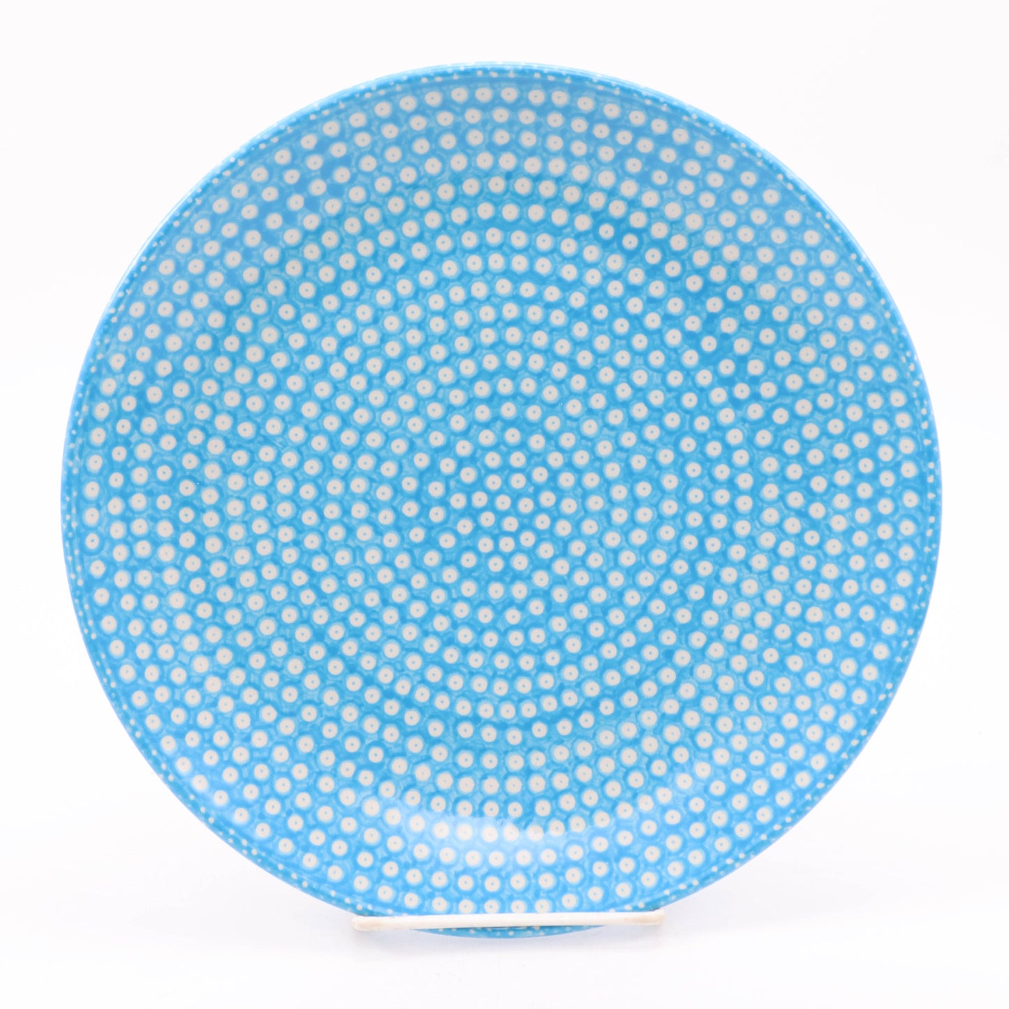 10" Plate. Pattern: Aqua