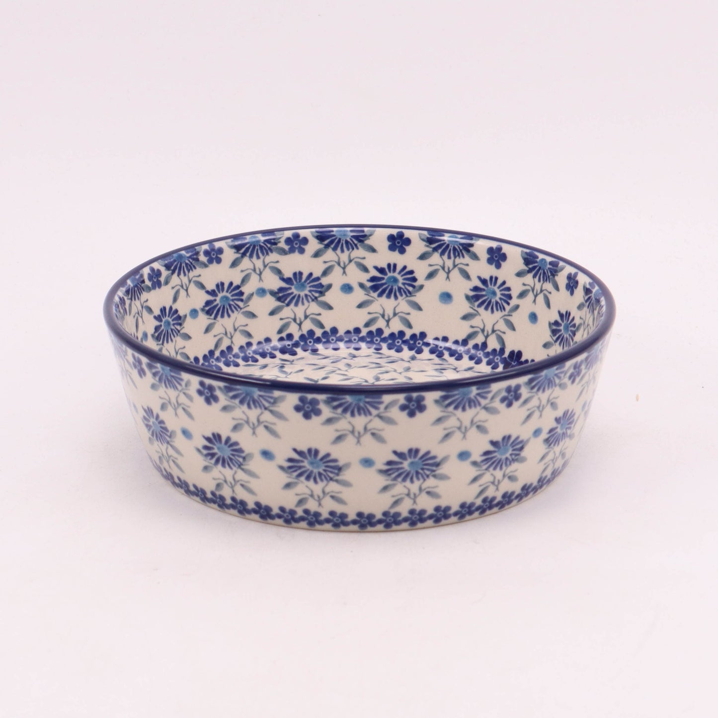 7"x2.5" Bowl. Pattern: Blue Bayou