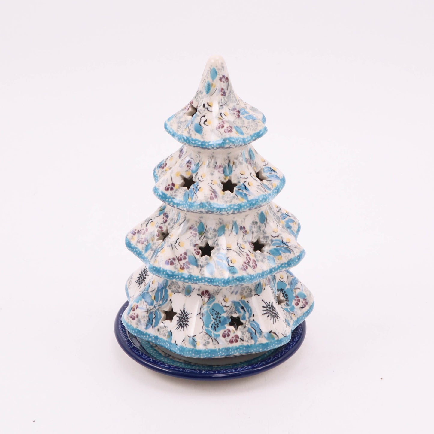 5"x8" Christmas Tree Luminary. Pattern: Serenity