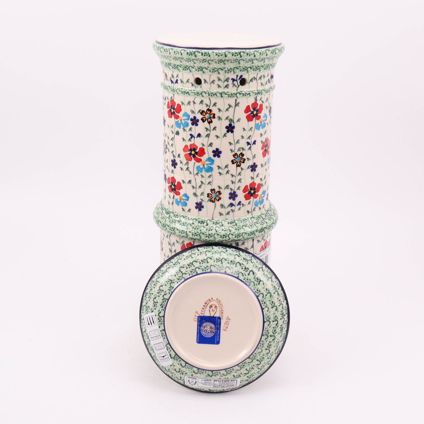 12"x5" Stove Tealight Warmer. Pattern: 017