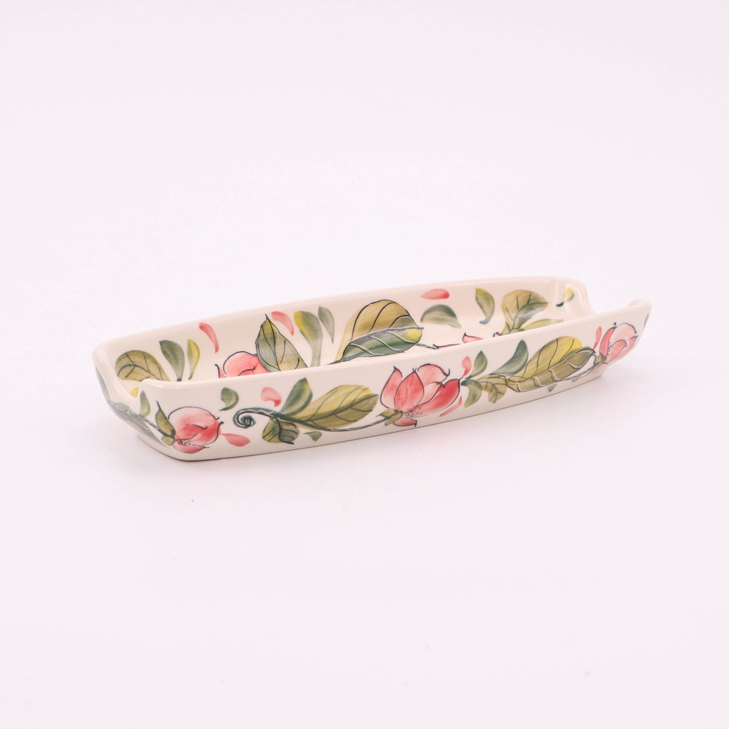 9.5"x3.5" Corn Dish. Pattern: A47