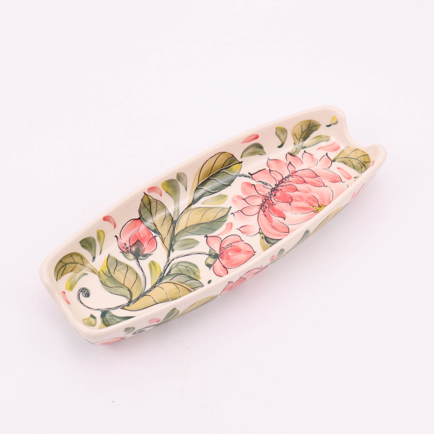 9.5"x3.5" Corn Dish. Pattern: A47