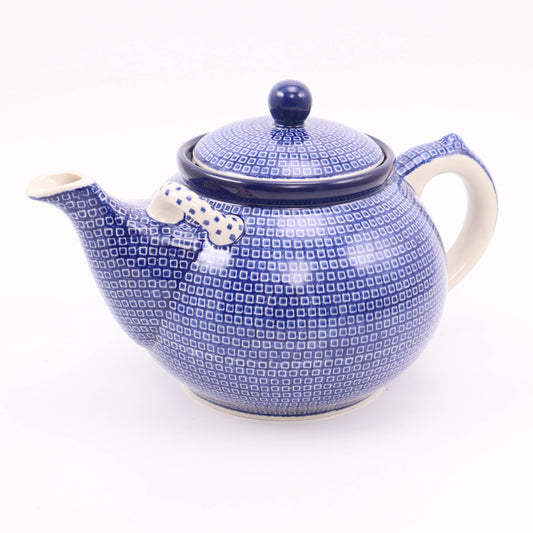 3L Teapot. Pattern: Blue Tiles