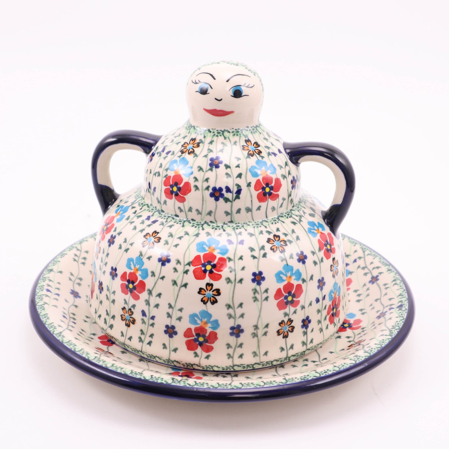 10" Cheese Lady. Pattern: 017