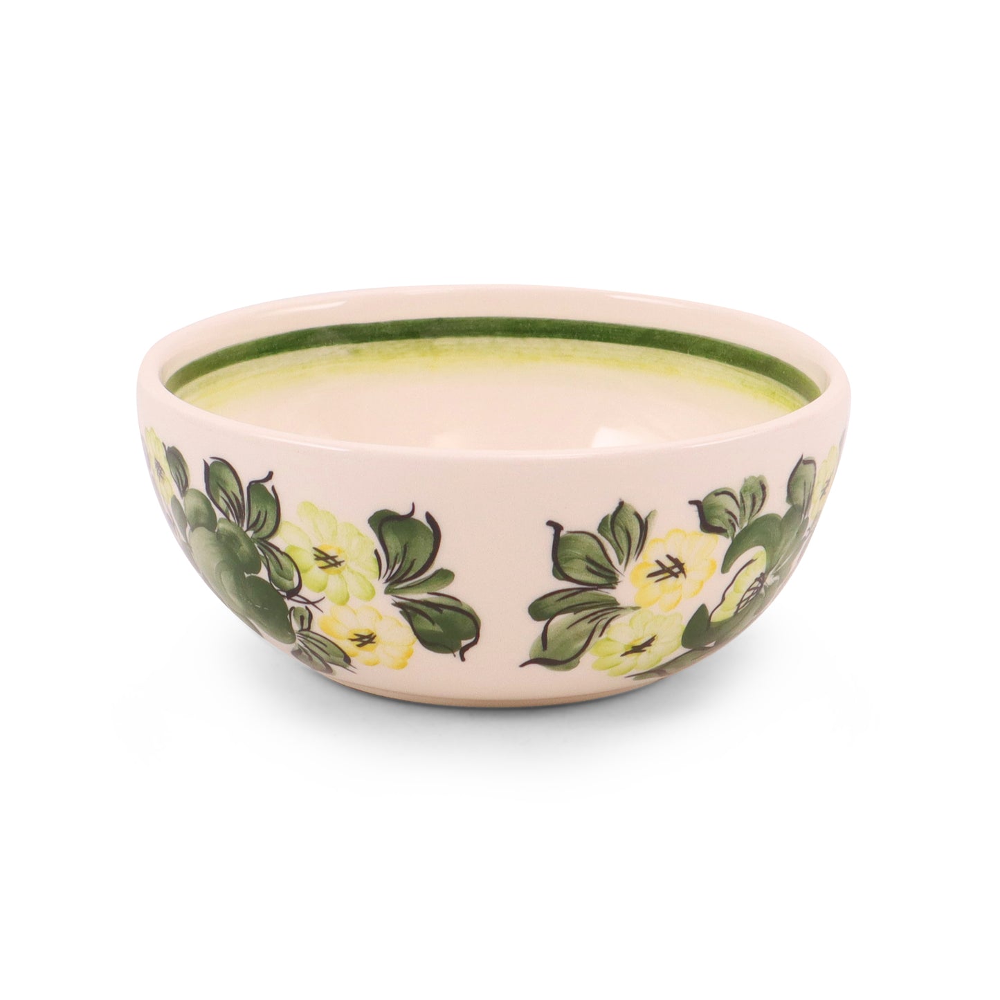 5.5" Bowl. Pattern: Green
