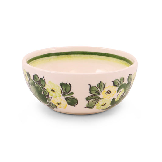 5.5" Bowl. Pattern: Green