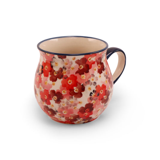 18oz Belly Mug. Pattern: Feeling Mellow
