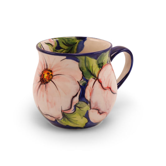 18oz Belly Mug LE. Pattern: Summer Night