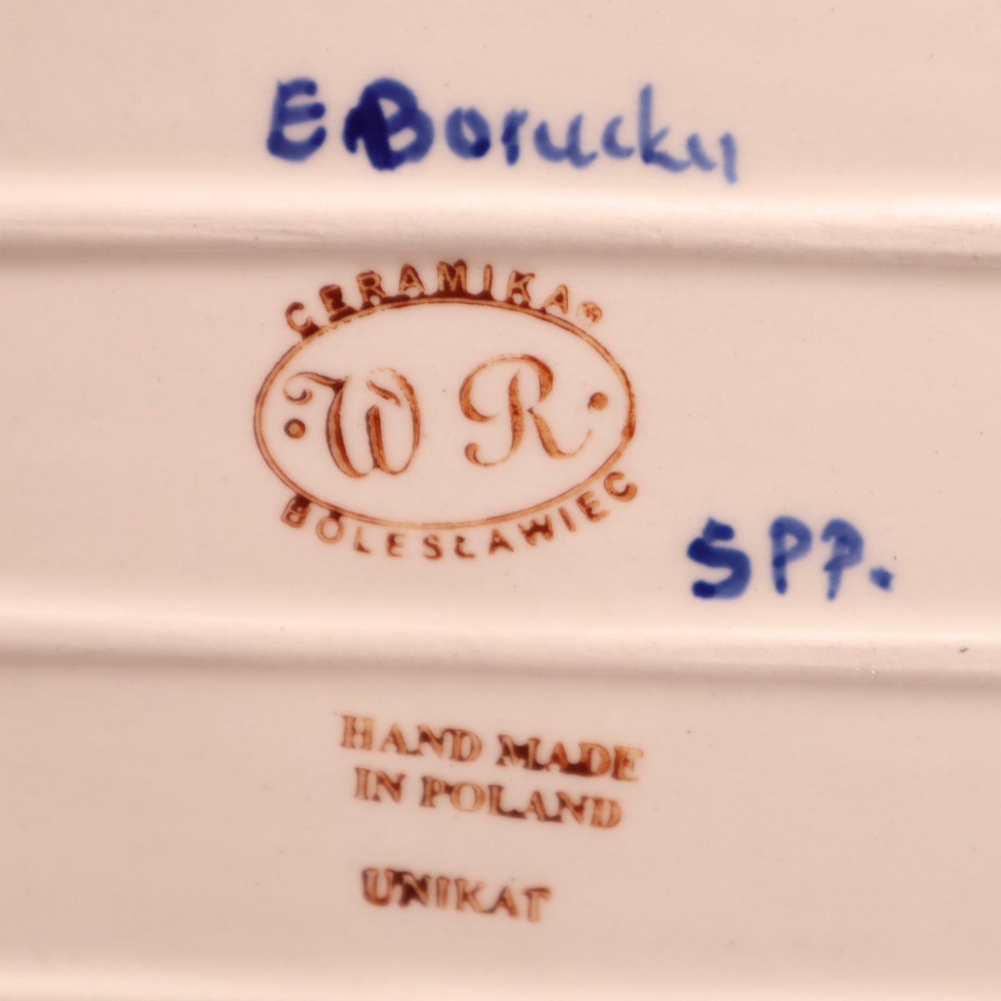 9.5"x7.5" Rectangular Baker. Pattern: Full Bloom