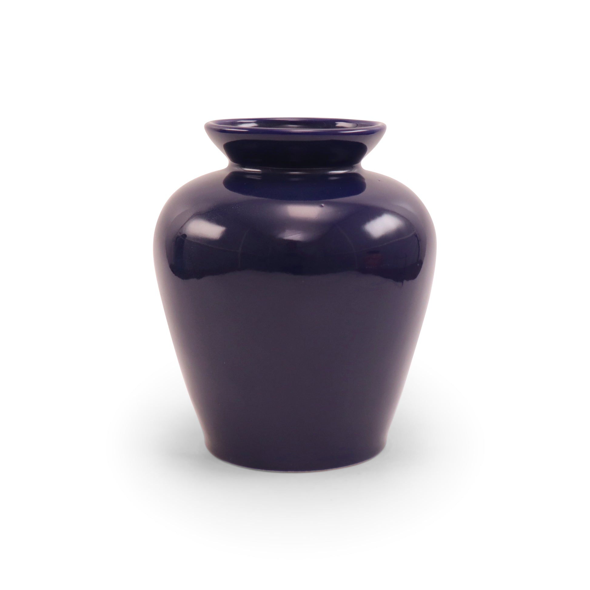 8"x7" Vase. Pattern: Cobalt