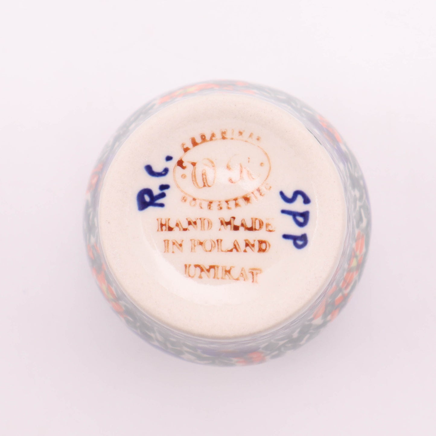 6oz Wine Mug. Pattern: Butterfly Dawn