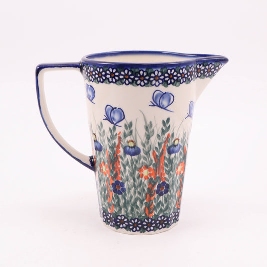 42oz Pitcher. Pattern: Butterfly Dawn
