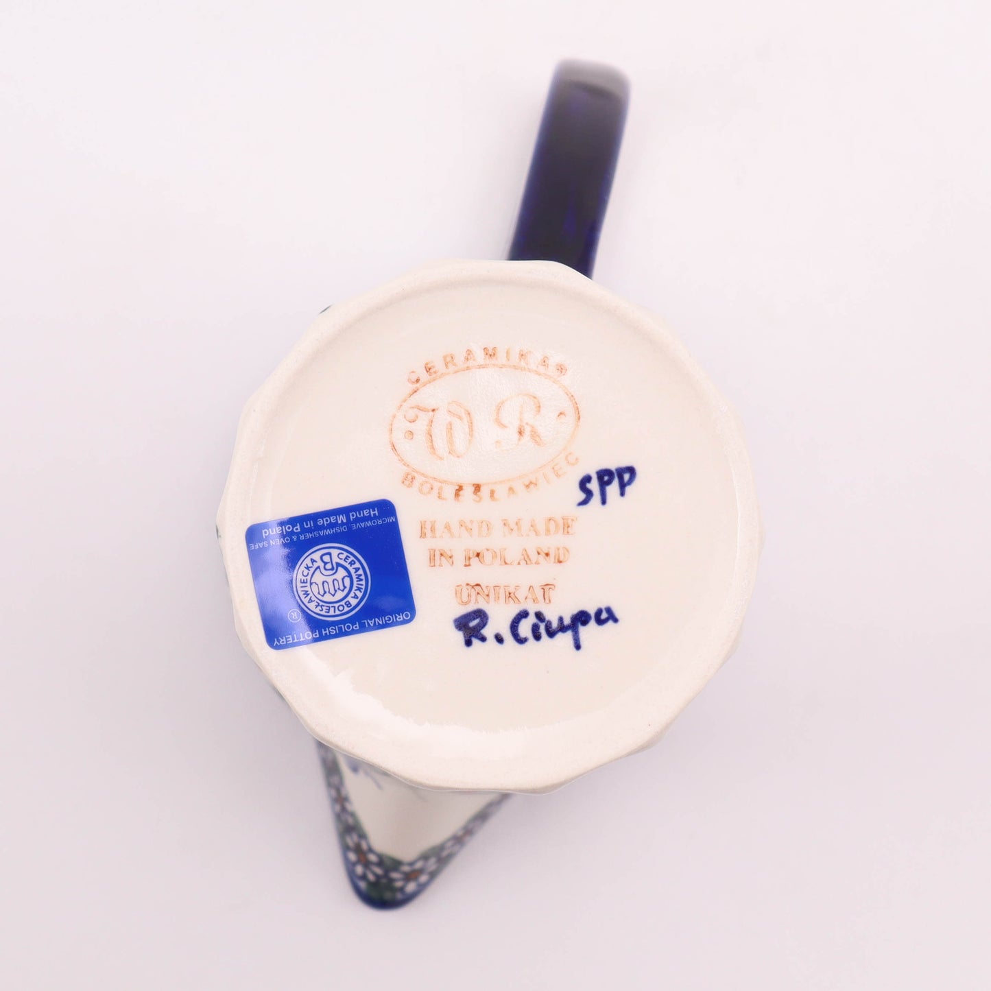 42oz Pitcher. Pattern: Butterfly Dawn