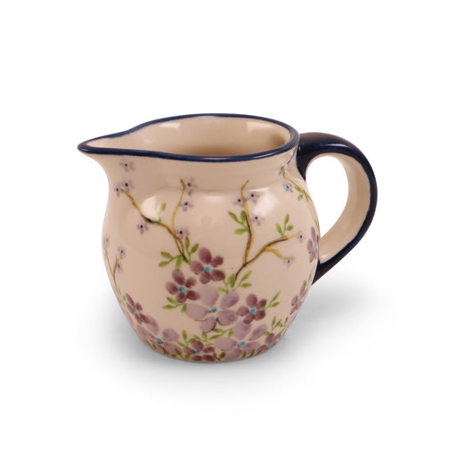6oz Creamer. Pattern: Blooming Violet