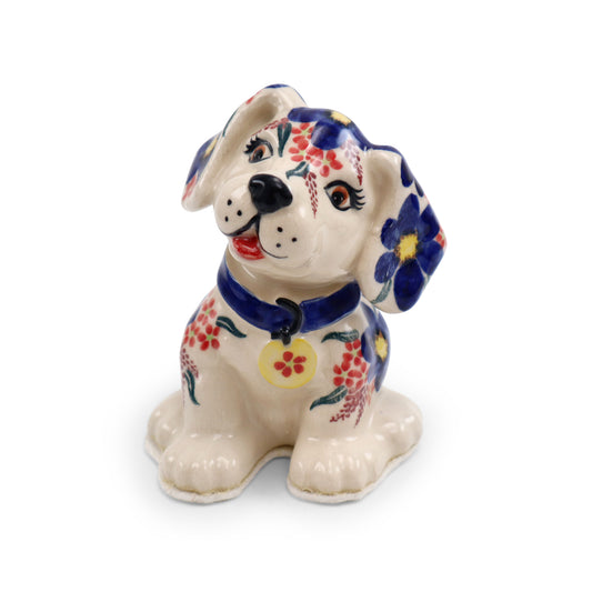 6"x7" Doggie Bank.Pattern: Jingle