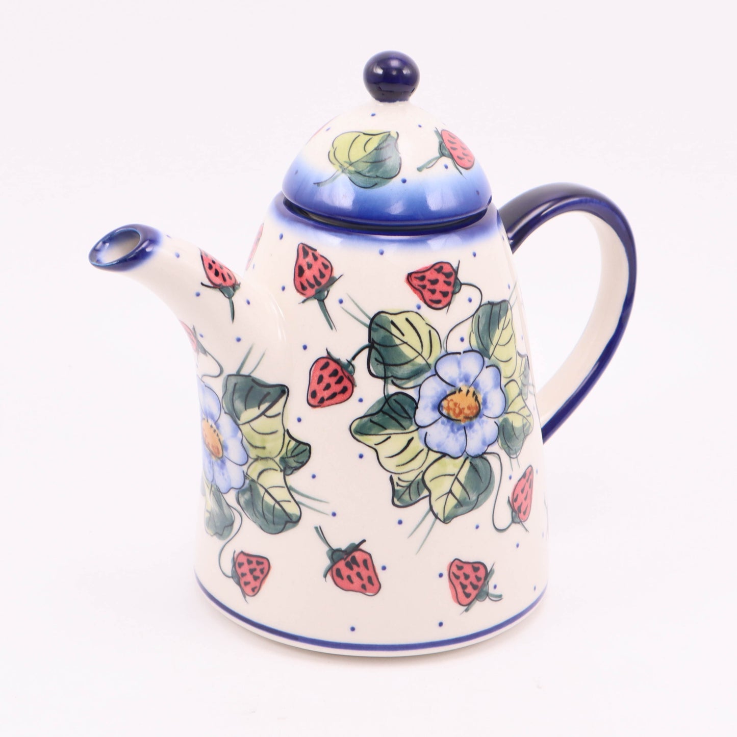 40oz Coffee Pot. Pattern: Strawberry Shortcake