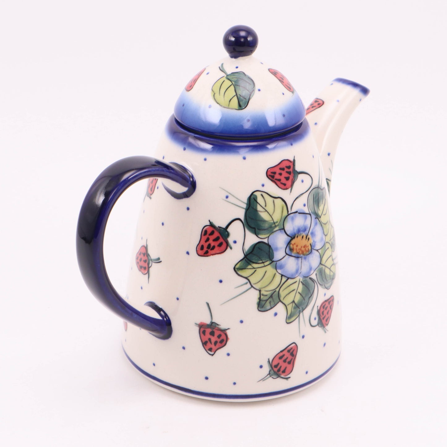 40oz Coffee Pot. Pattern: Strawberry Shortcake