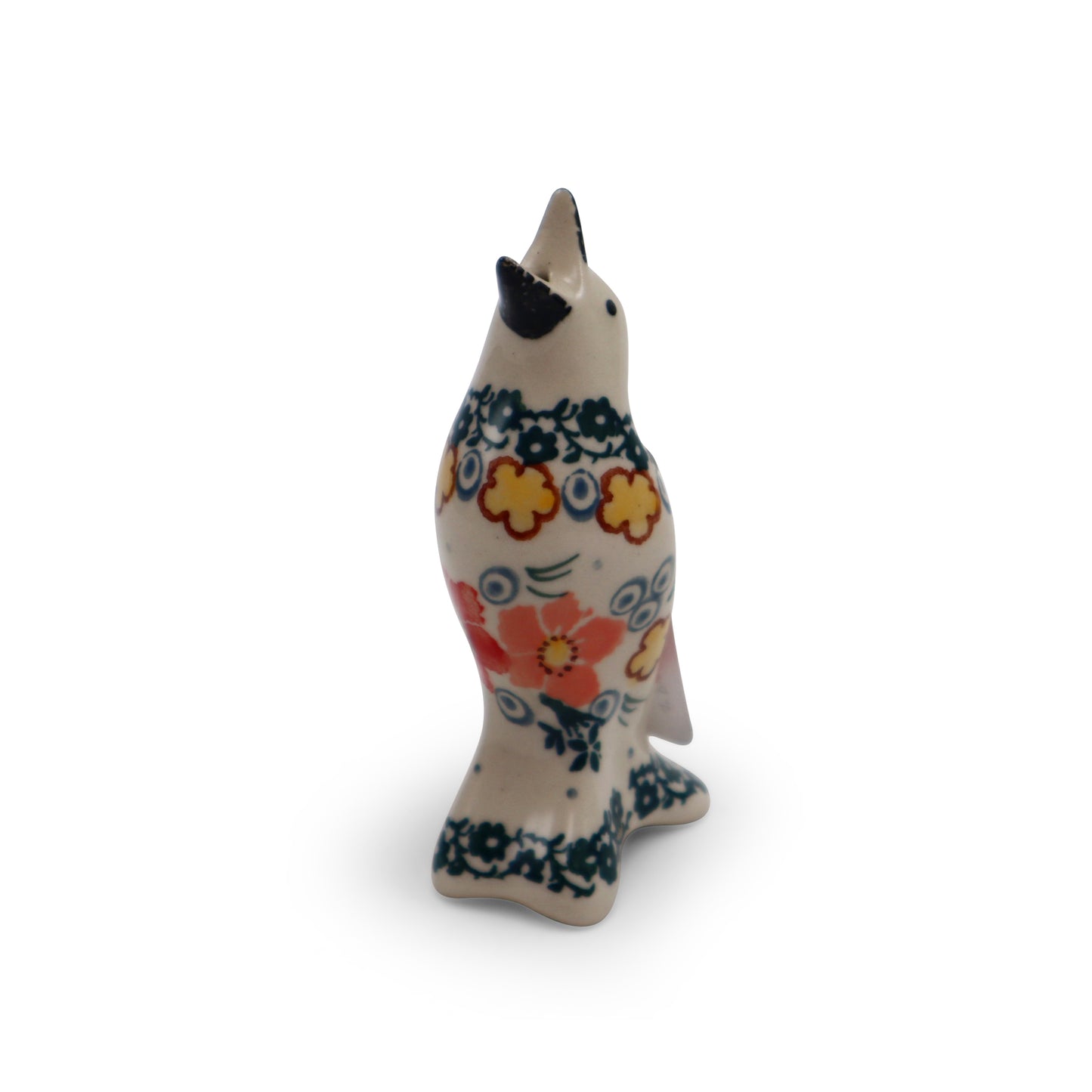 4" Pie Bird.Pattern: Carefree