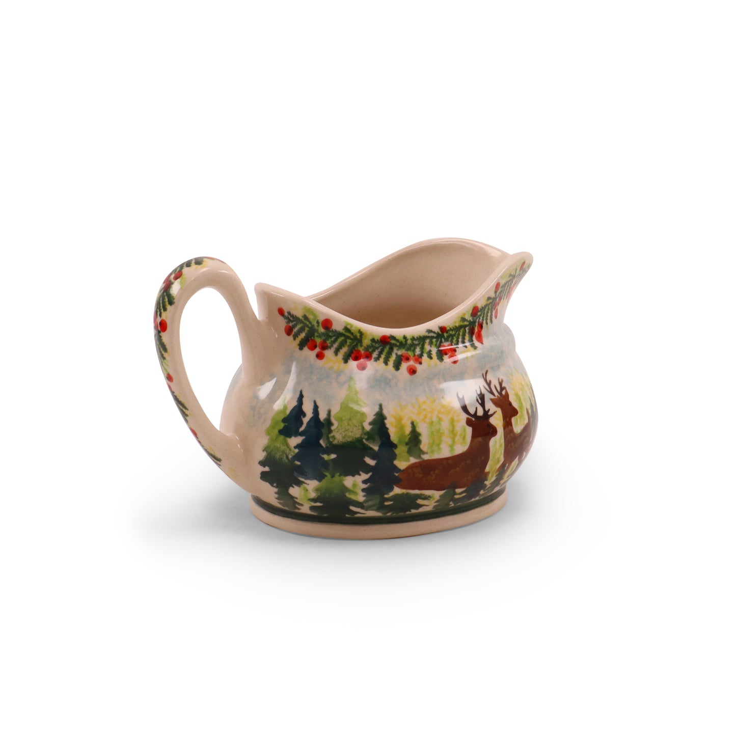 6"x4" Gravy Boat with Platter. Pattern: Big Bucks