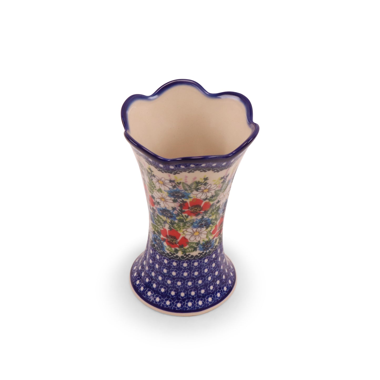 7" Fala Vase. Pattern: Full of Life