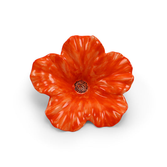 6"x3" Flower Figurine. Pattern: Orange