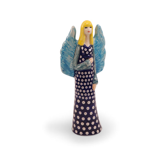 11.5"x5" Angel. Pattern: Owl Eye