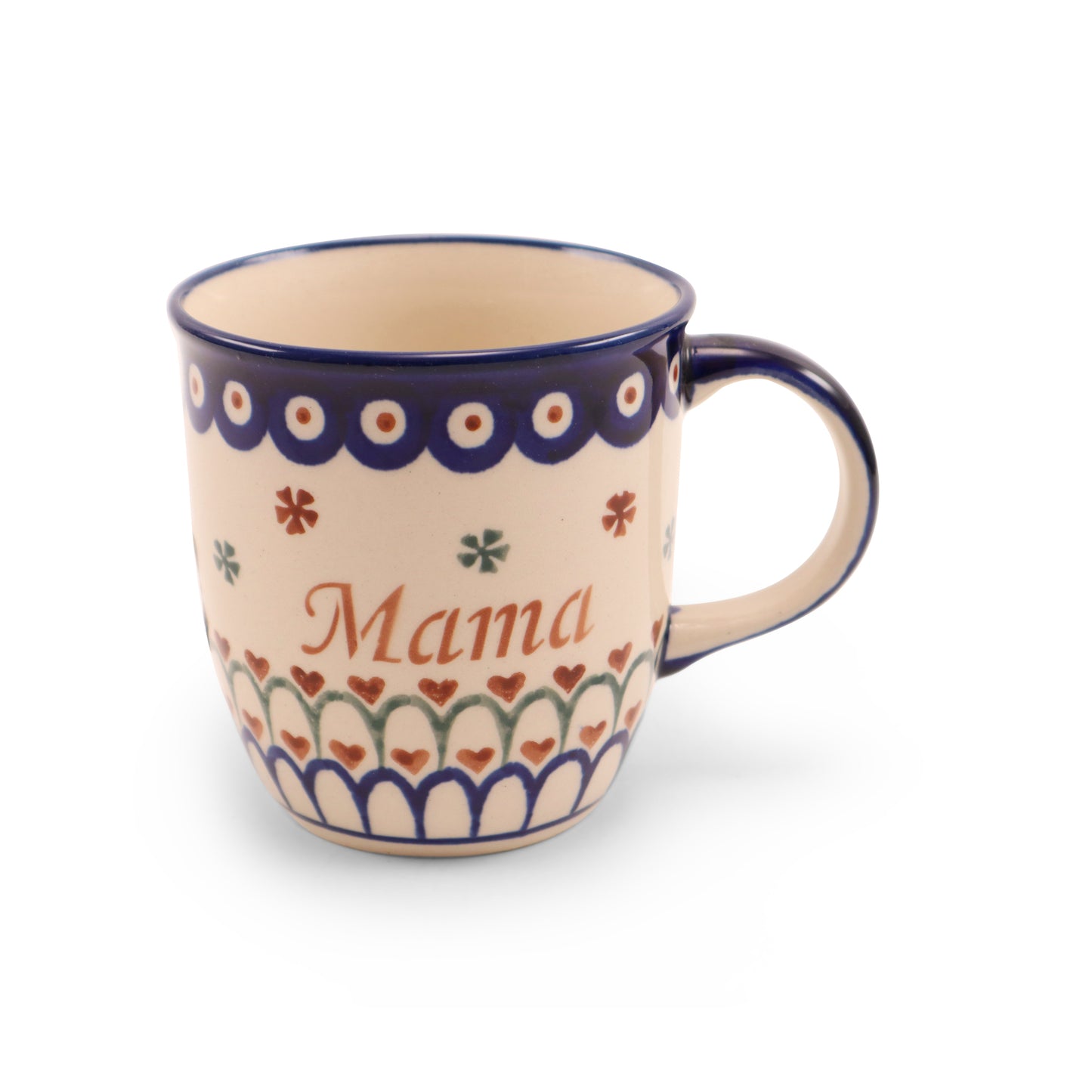 12oz Tulip Mug. Pattern: Mama