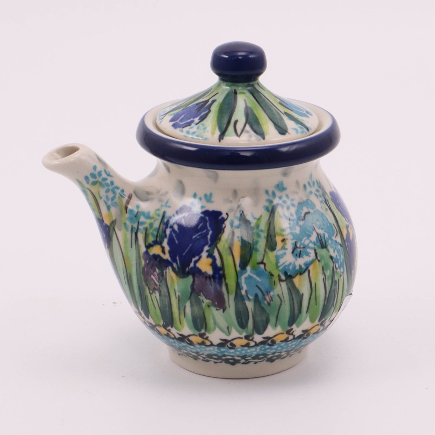 6oz Soy Sauce Cruet. Pattern: Iris Royale