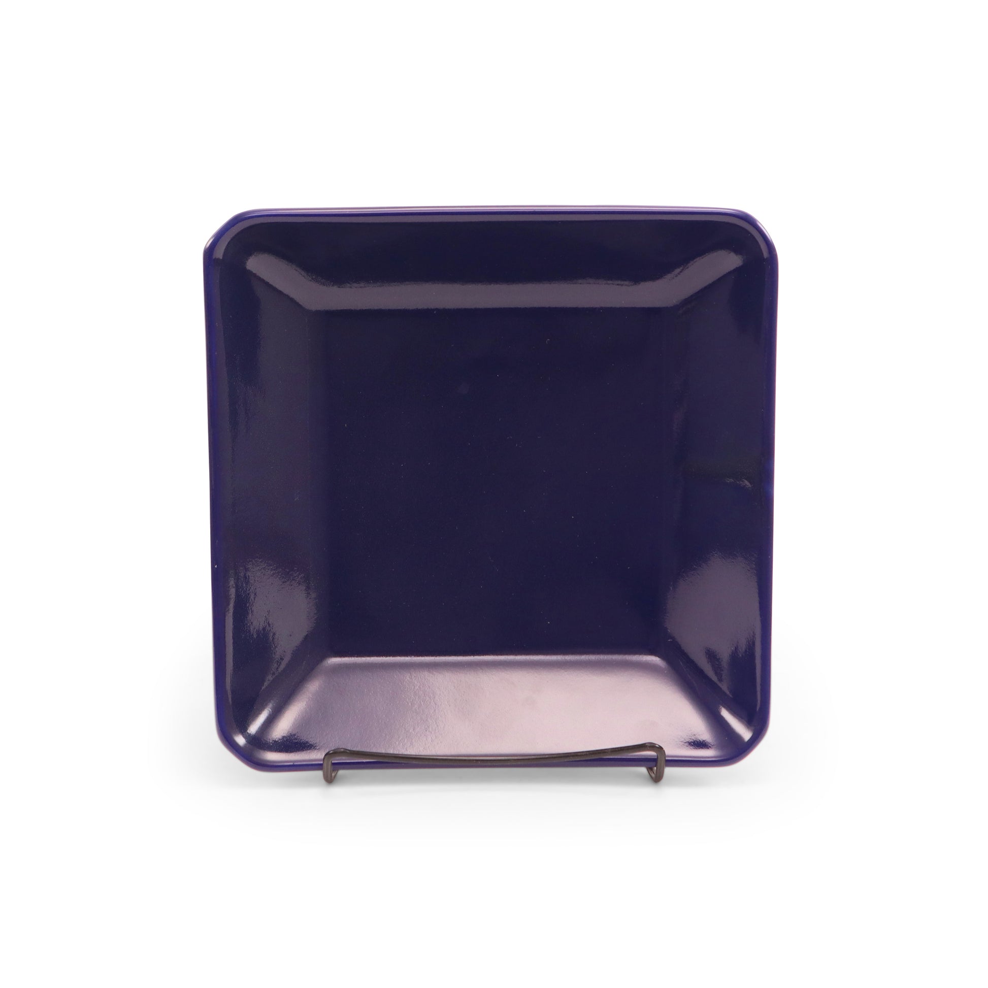 9"x9"x1.5" Shallow Bowl. Pattern: Cobalt