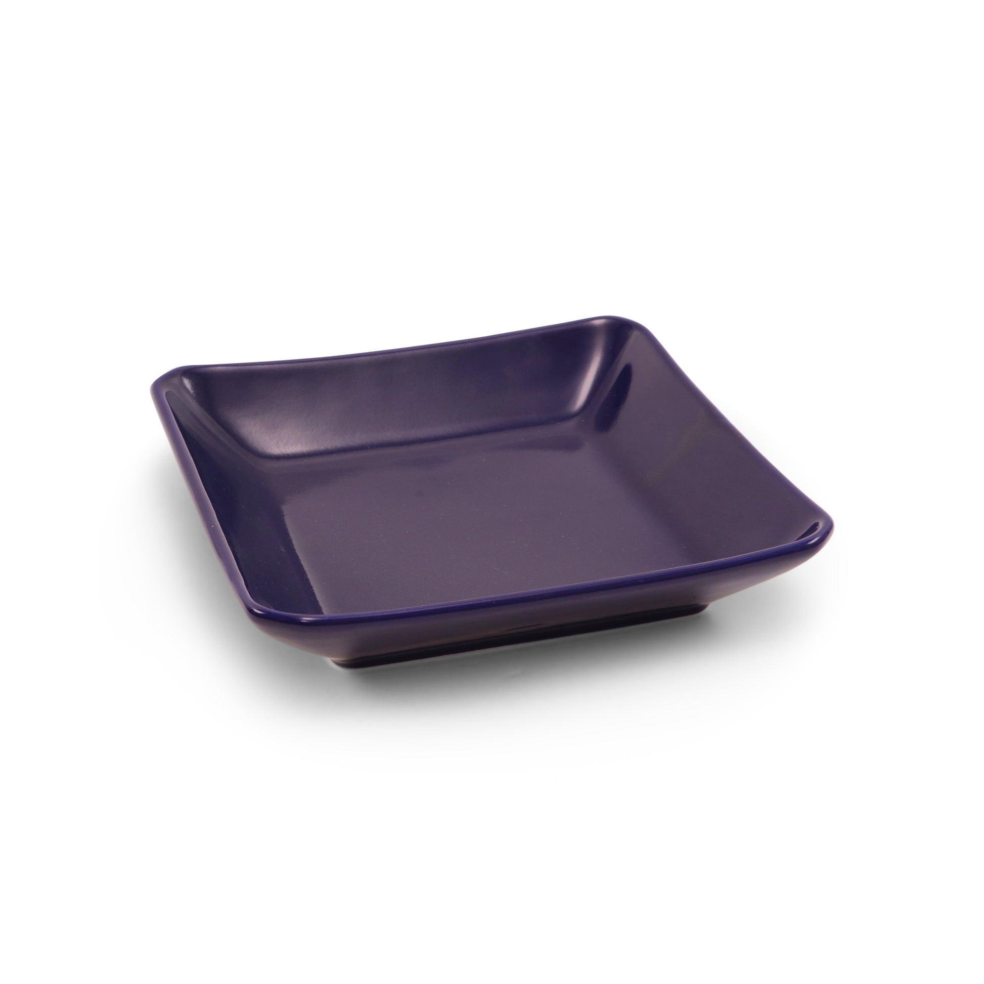 9"x9"x1.5" Shallow Bowl. Pattern: Cobalt