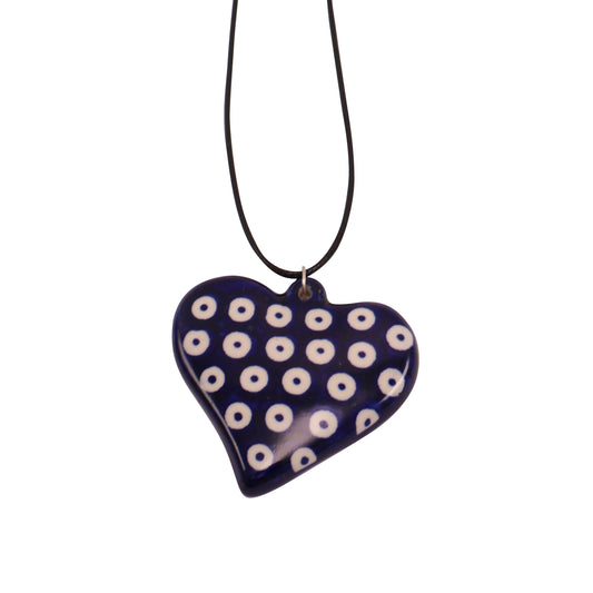 2"x2" Heart Necklace. Pattern: G