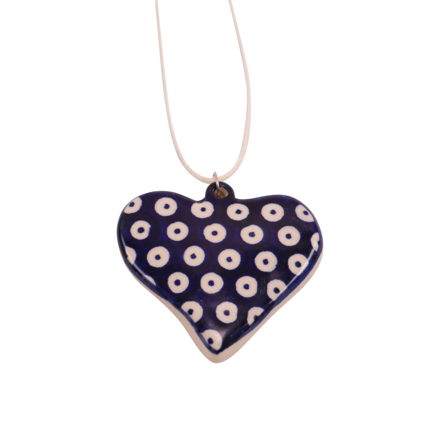 2"x2" Heart Necklace. Pattern: H